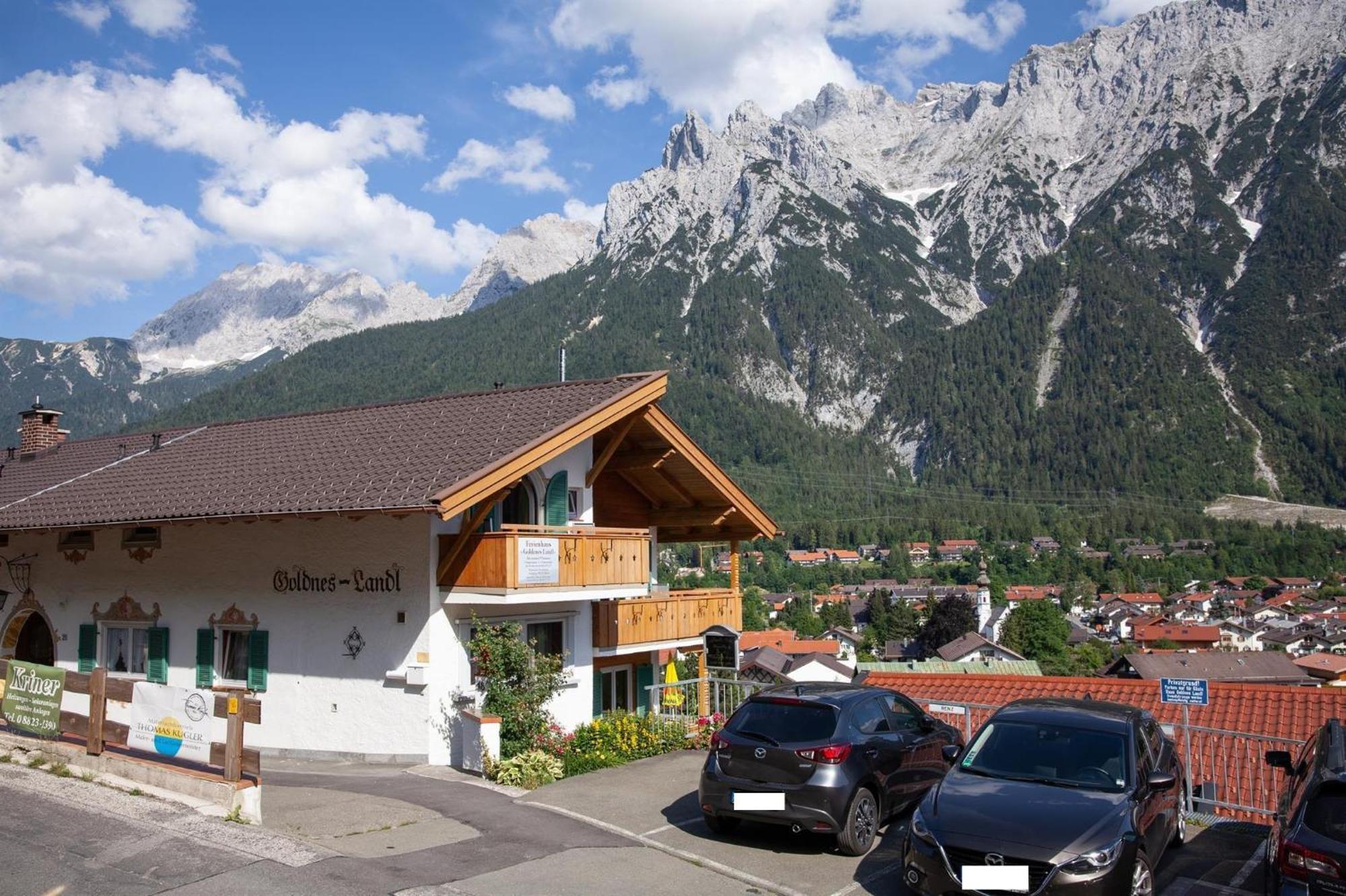 Ferienhaus Goldenes Landl Mittenwald Eksteriør billede
